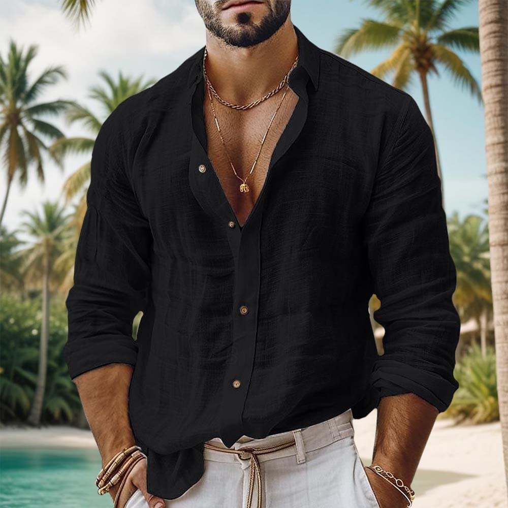 Barrett Cotton Shirt - Crown & Envy