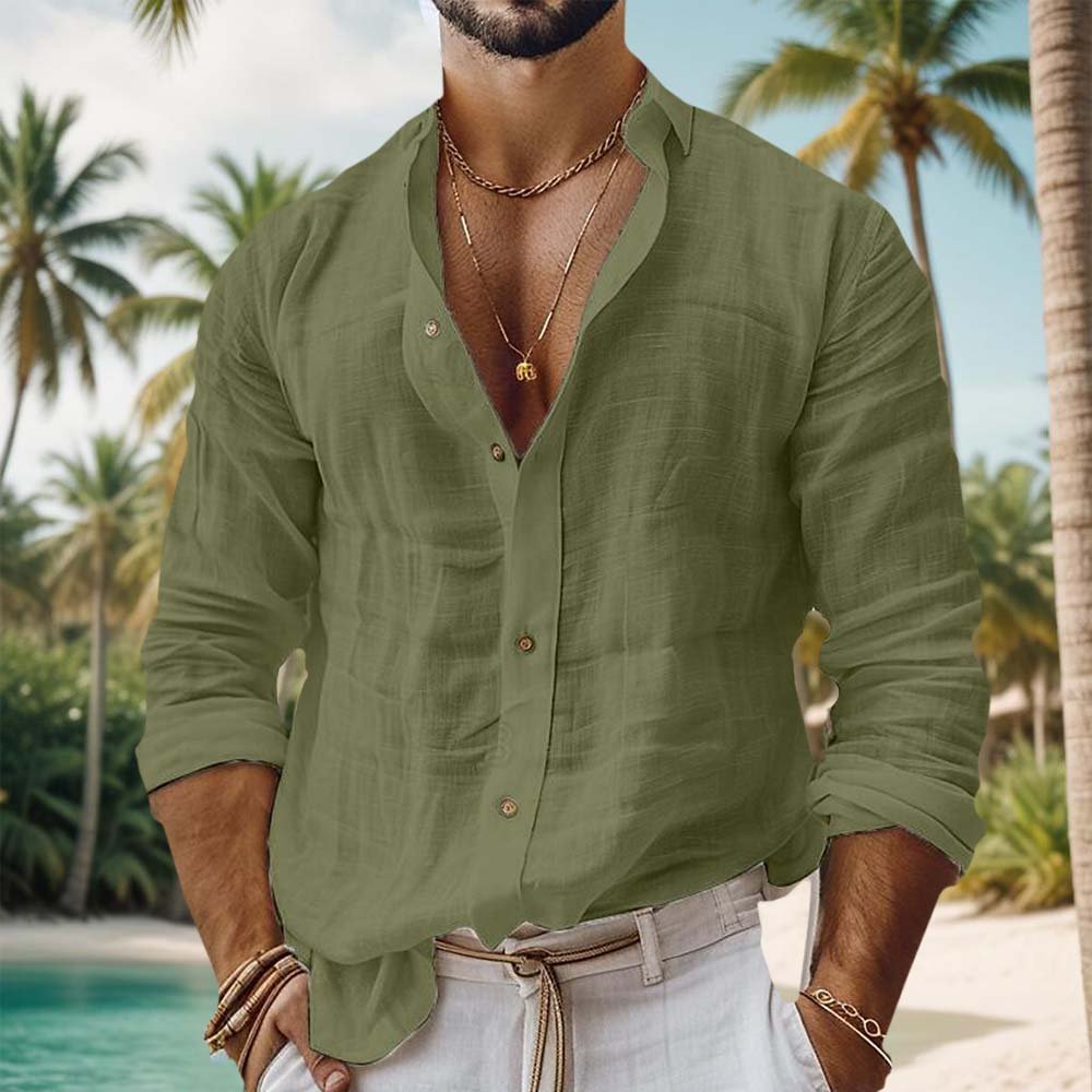 Barrett Cotton Shirt - Crown & Envy