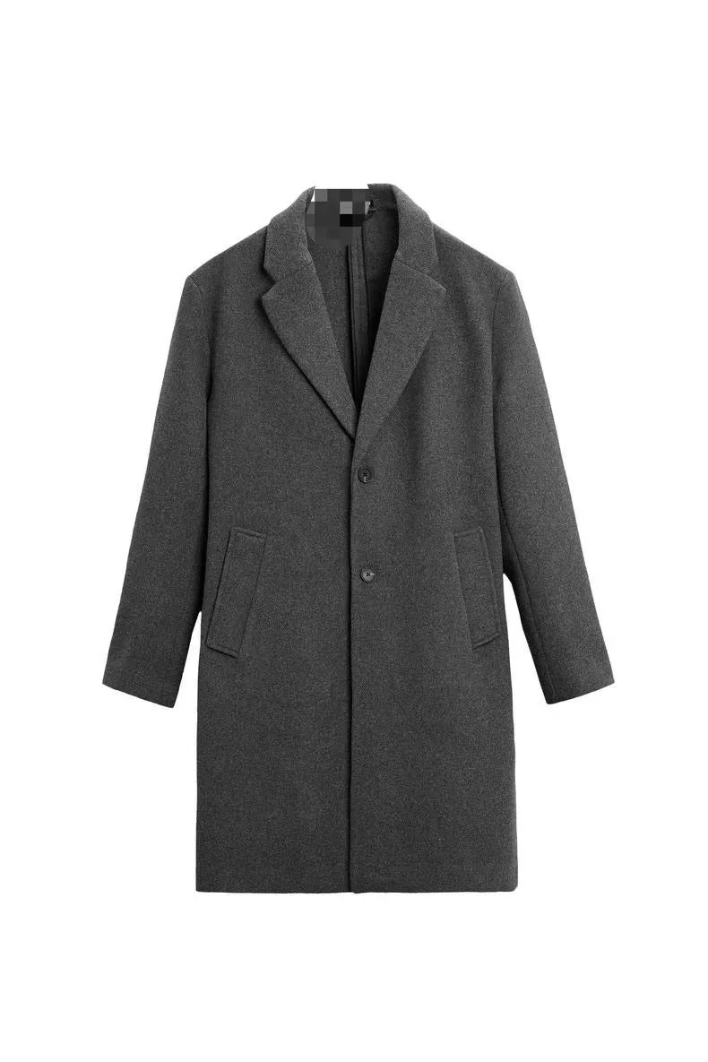 Berkley Long Wool Overcoat - Crown & Envy