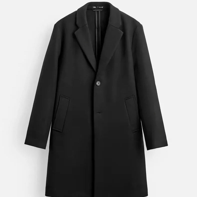 Berkley Long Wool Overcoat - Crown & Envy