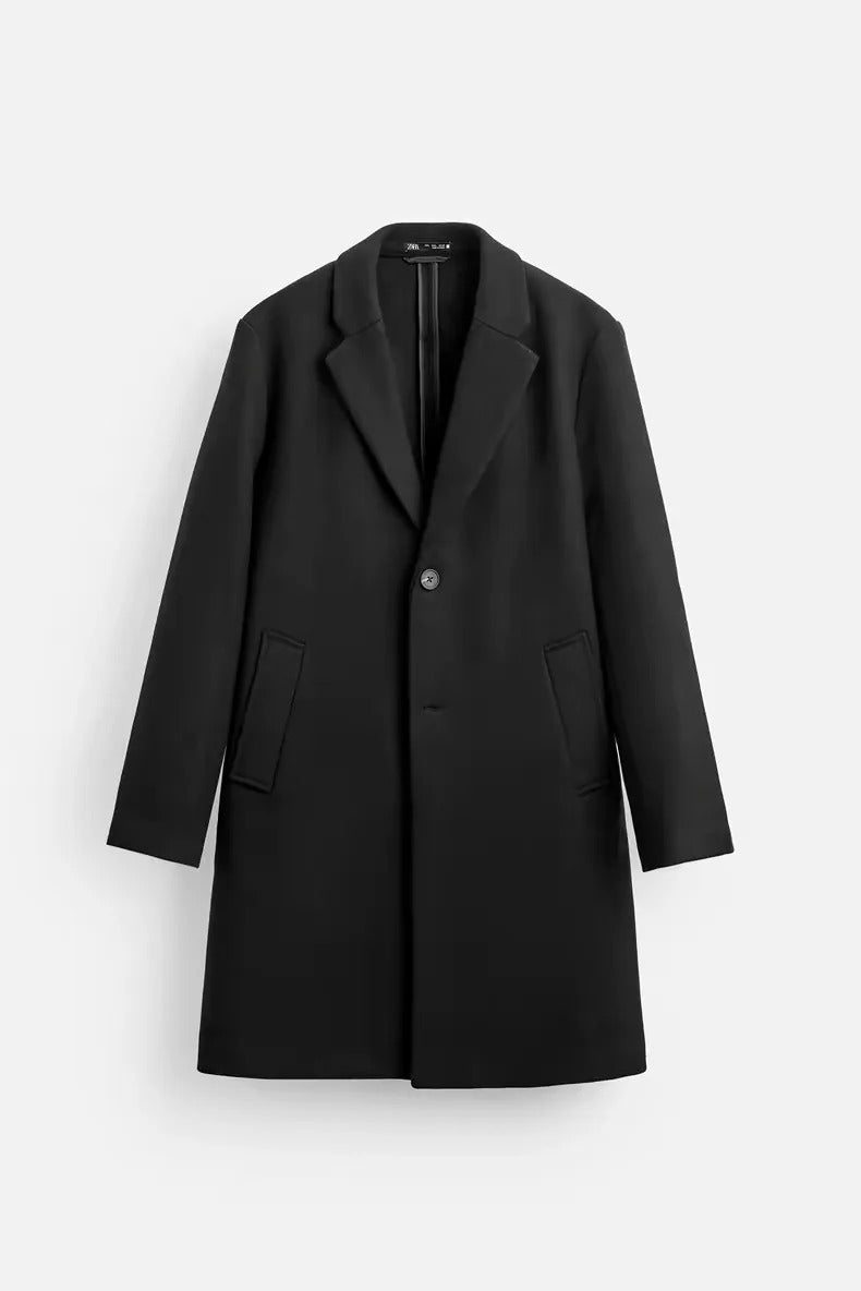 Berkley Long Wool Overcoat - Crown & Envy