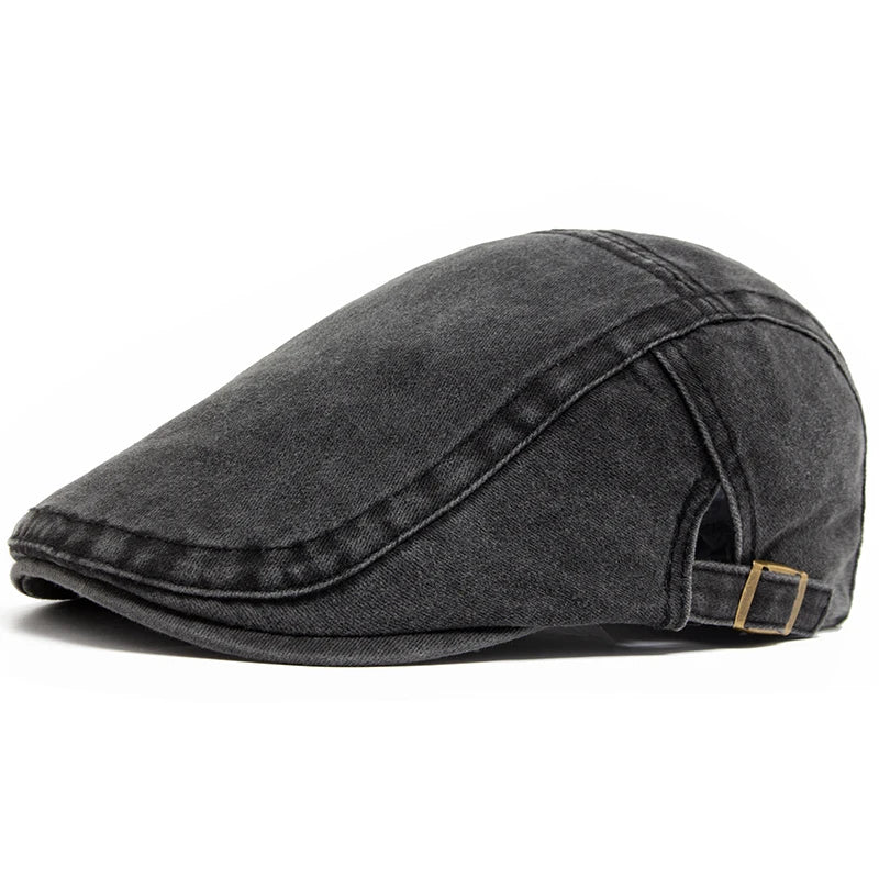 Cincinnati Adjustable Flat Cap - Crown & Envy