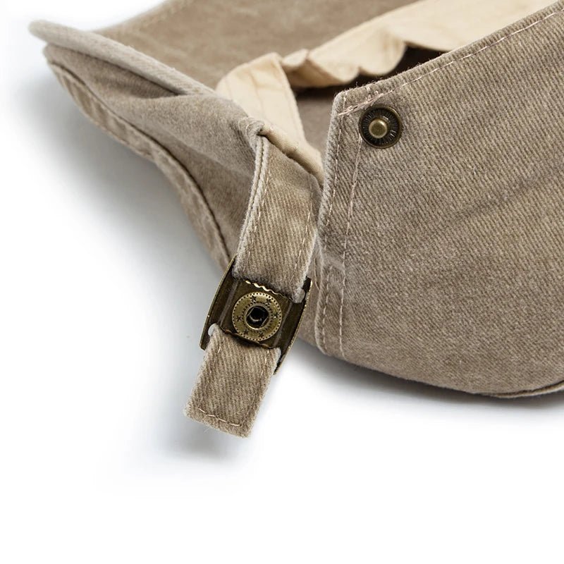 Cincinnati Adjustable Flat Cap - Crown & Envy