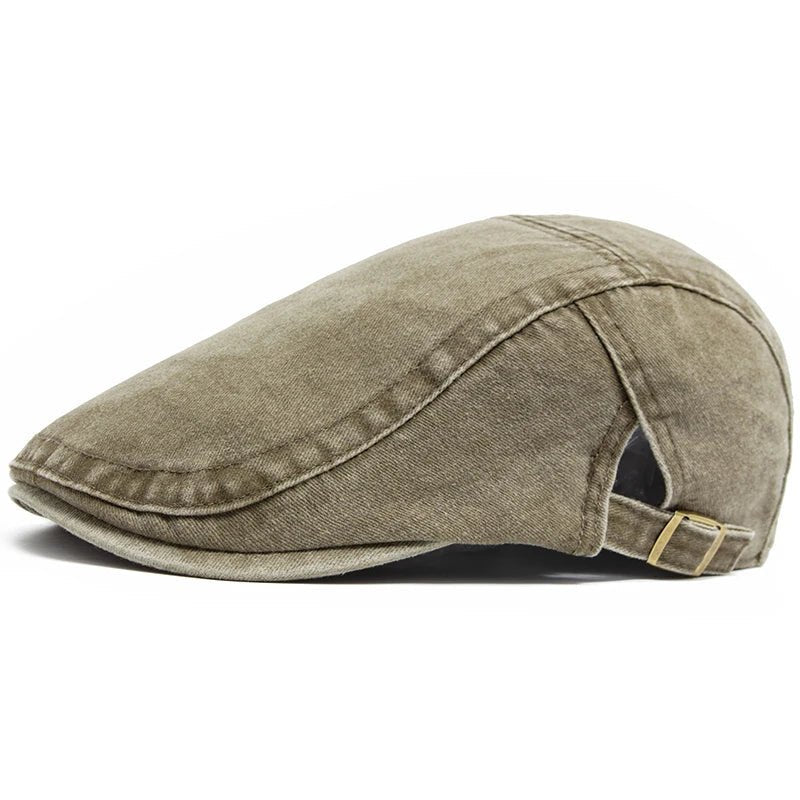 Cincinnati Adjustable Flat Cap - Crown & Envy