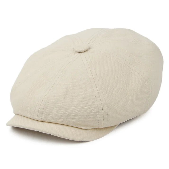 Hampton Baker Boy Hat Pale Khaki - Crown & Envy