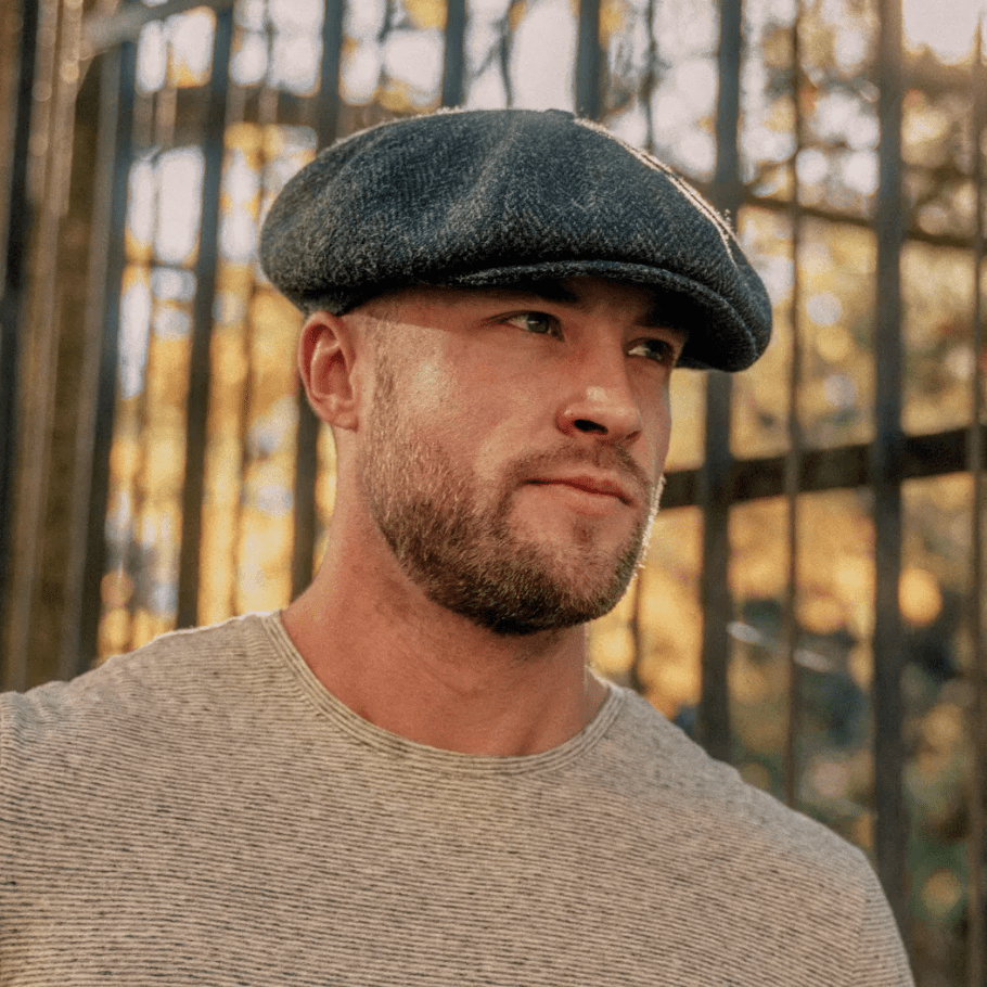 Hampton Baker Boy Hat Rock Grey - Crown & Envy