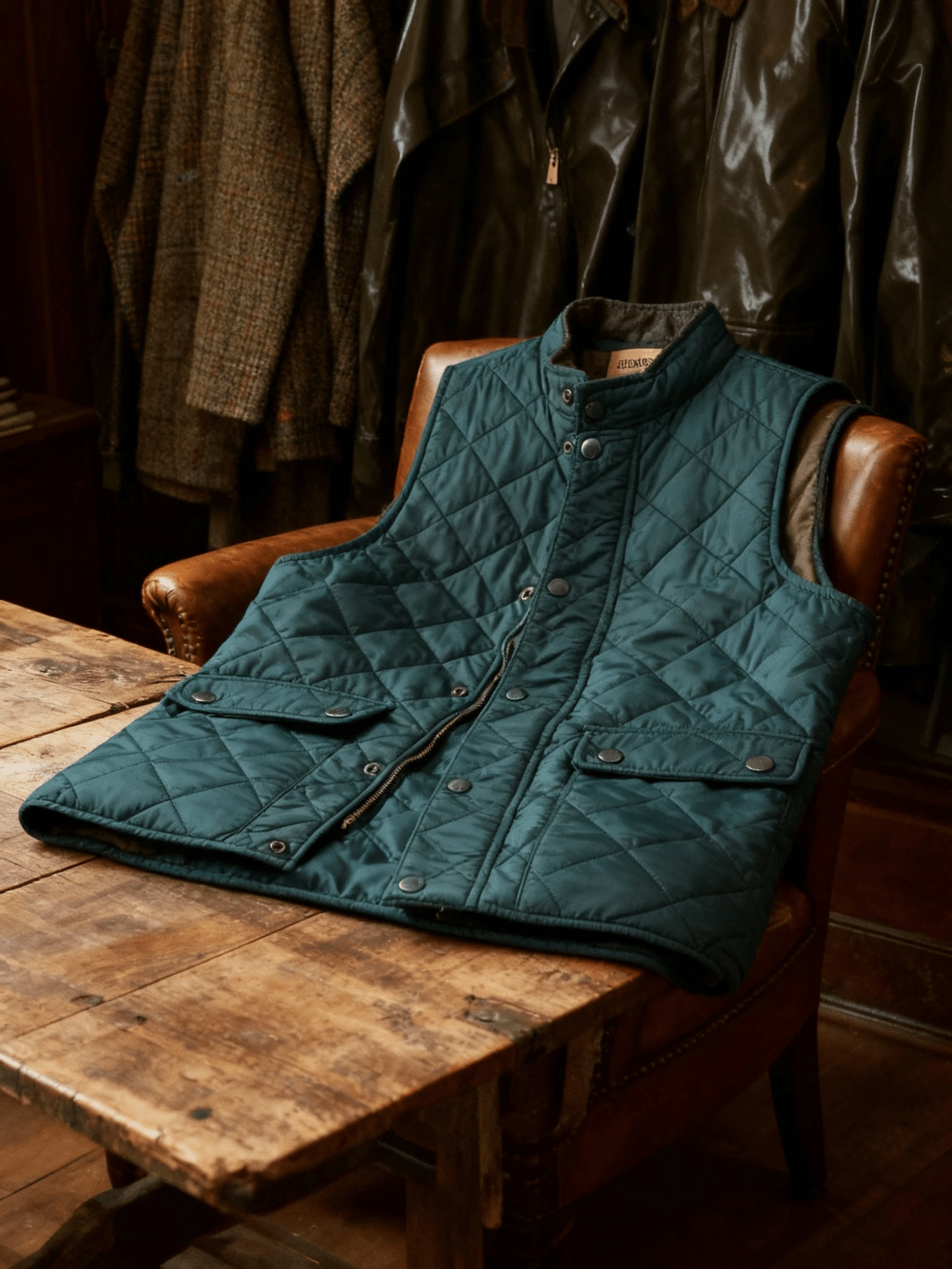Harbour Quilted Gilet - Crown & Envy