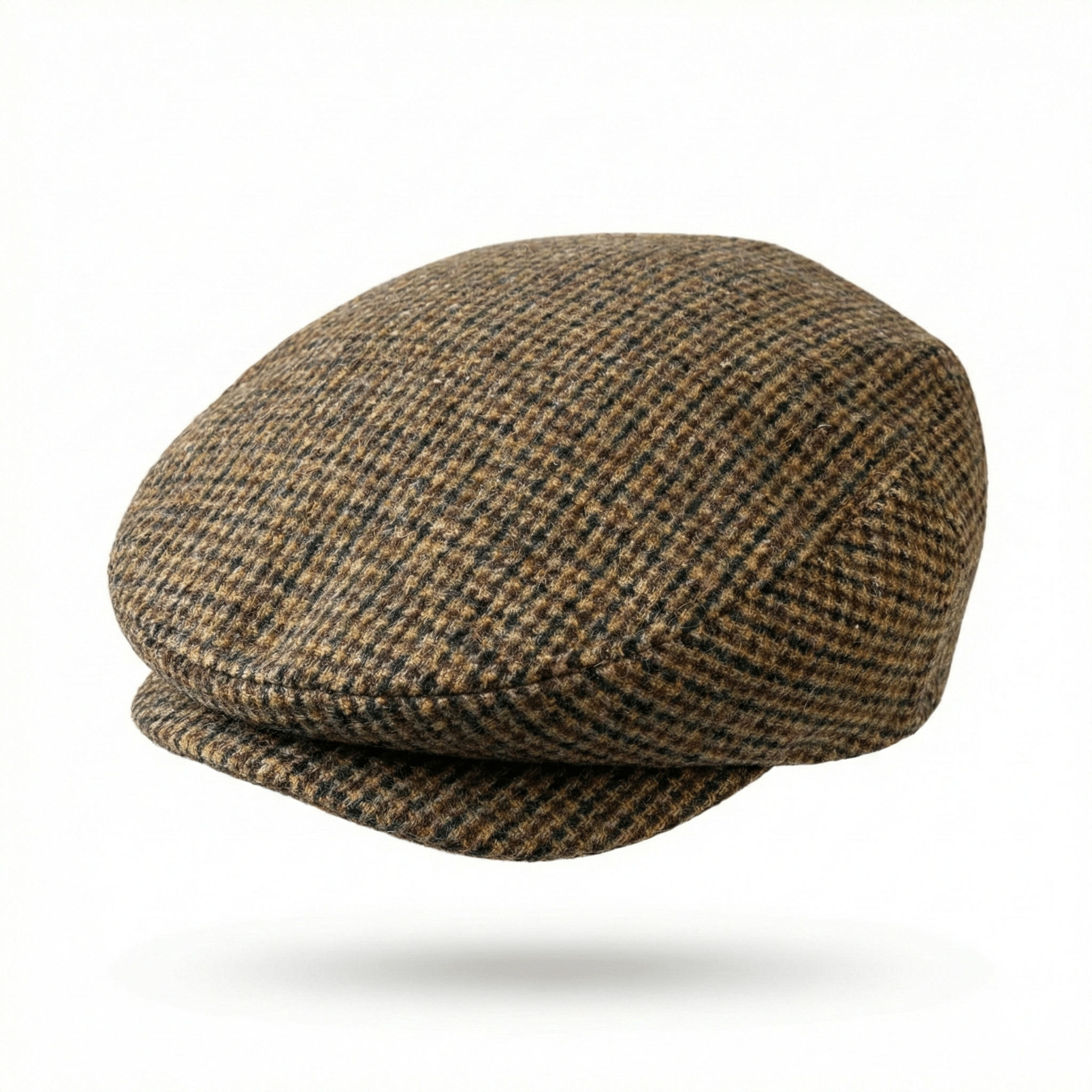Harrington Wool Flat Cap - Crown & Envy