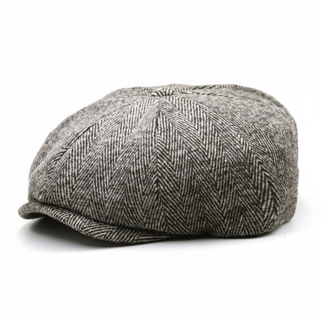 Henley Newsboy Herringbone - Crown & Envy