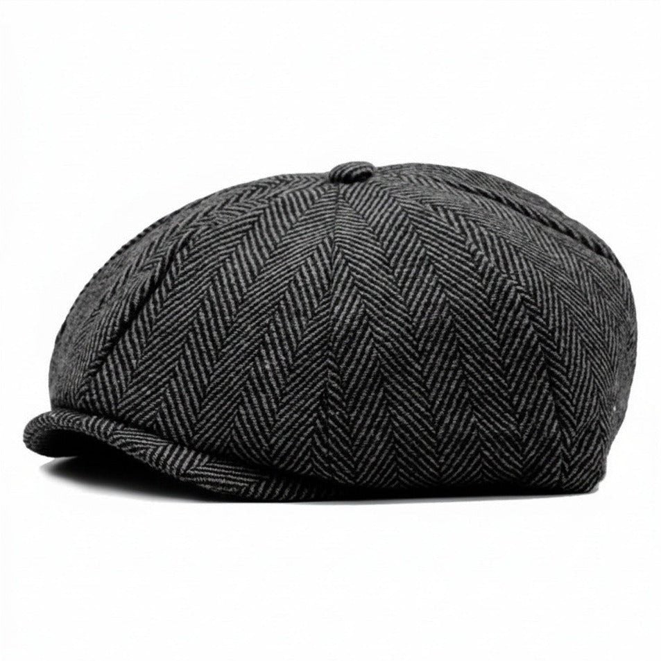 Henley Newsboy Herringbone - Crown & Envy