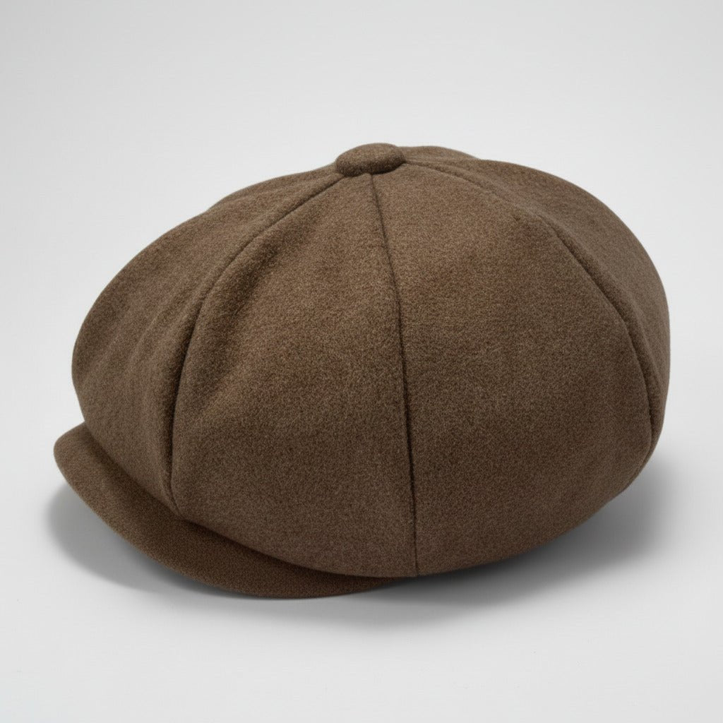 Henley Wool Newsboy - Crown & Envy