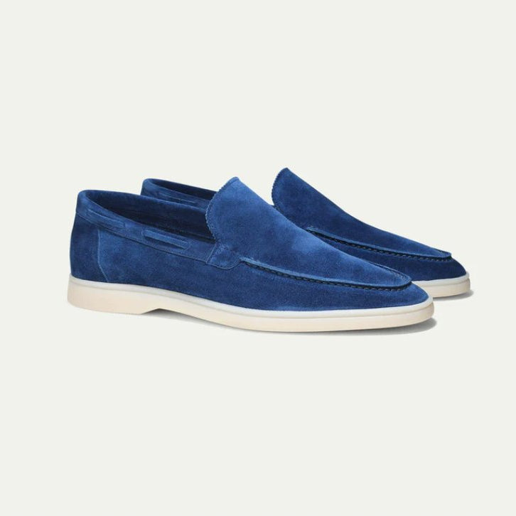 LAURENT™ | Classic men's suede loafers - ENVI