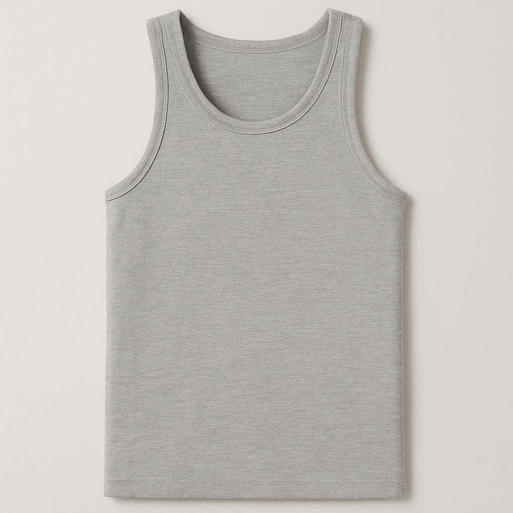 Organic Cotton Vest (Pack of 3) - Crown & Envy