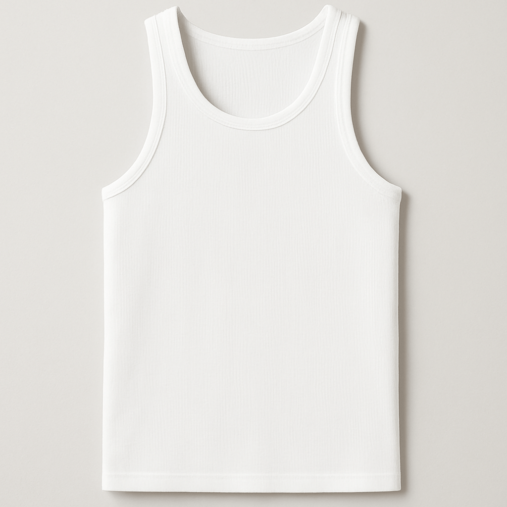 Organic Cotton Vest (Pack of 3) - Crown & Envy