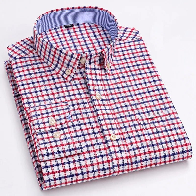 Oxford Cotton Button - Down Shirt (10+ Styles) - Crown & Envy