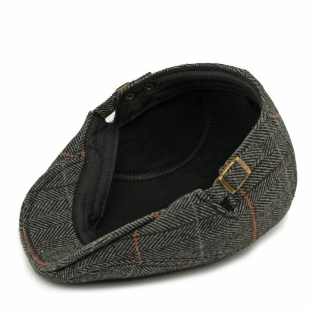 Straton Wool Ivy Cap Overcheck - Crown & Envy