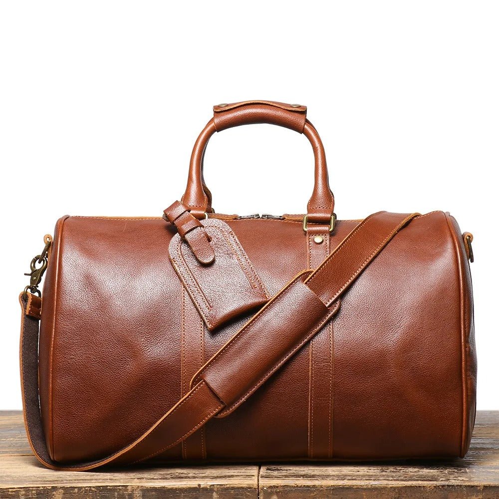 The 1096 Leather Duffle - Crown & Envy