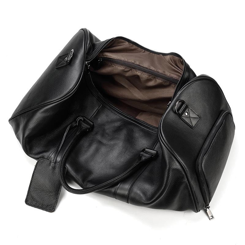 The 1096 Leather Duffle (55cm) - Crown & Envy