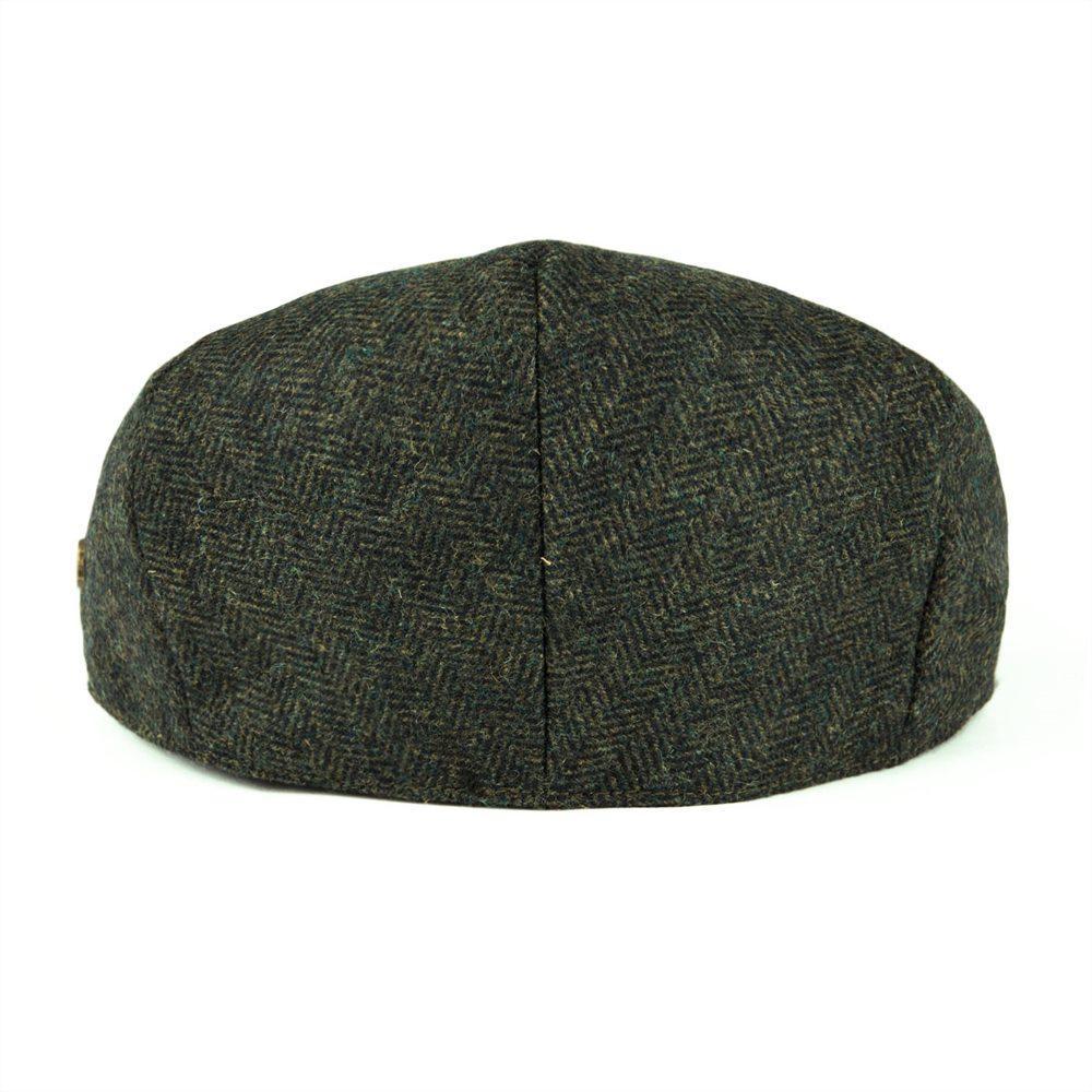 The Garrison Flat Cap – Forest green - Crown & Envy