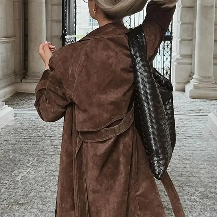 WILLOW™ Refined Suede Coat - ENVI