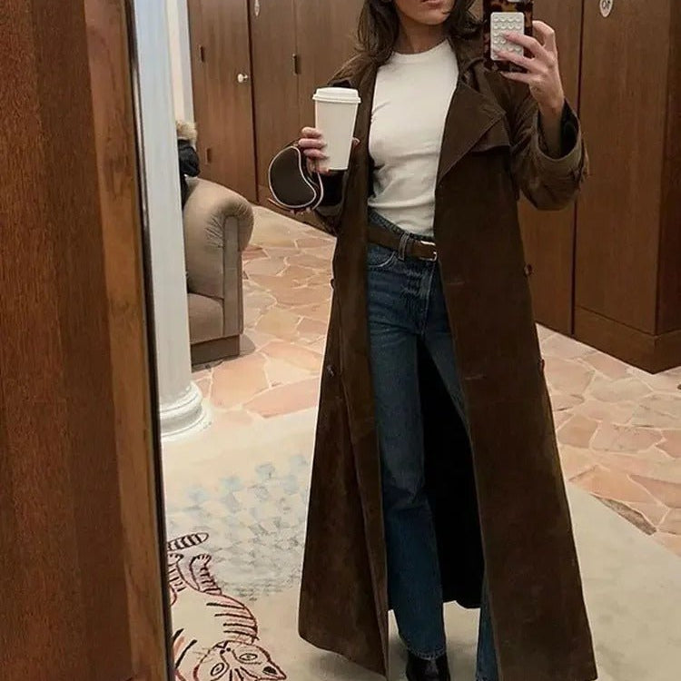 WILLOW™ Refined Suede Coat - ENVI