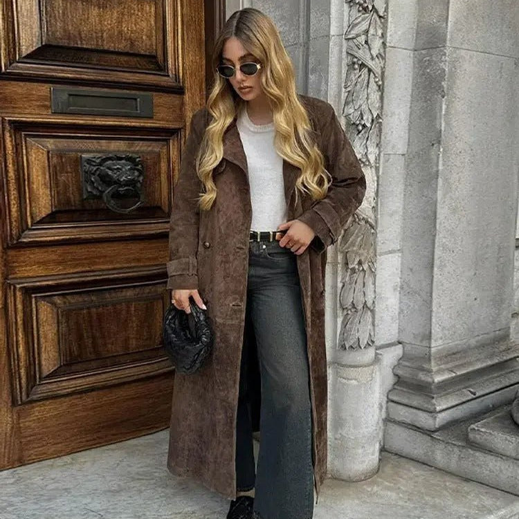 WILLOW™ Refined Suede Coat - ENVI