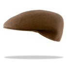 Ascot Wool Felt Flat Cap in Brown. MF14 - 5 - ENVI