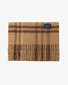 Ashford Brushed 100% Wool Plaid Scarf - Crown & Envy