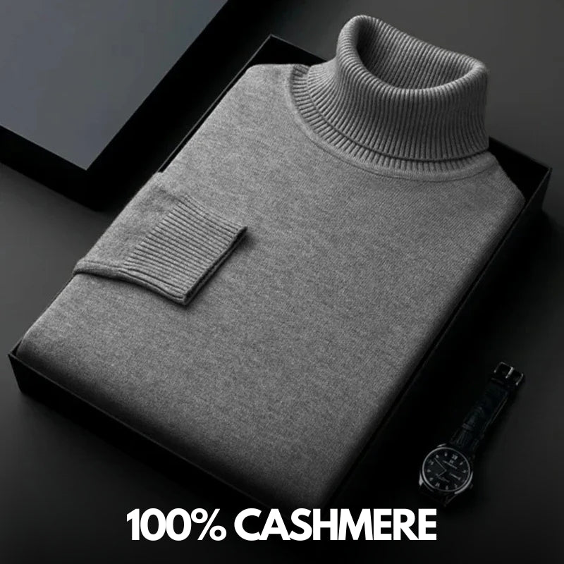 Blair™ | Turtleneck Cashmere Sweater - ENVI