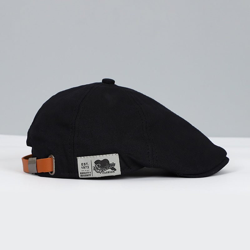 Carl Adjustable Flat Cap - Crown & Envy