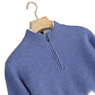 Cavendish 100% Cashmere 1/4 Zip Sweater - Crown & Envy