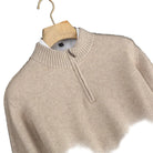 Cavendish 100% Cashmere 1/4 Zip Sweater - Crown & Envy