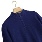 Cavendish 100% Cashmere 1/4 Zip Sweater - Crown & Envy