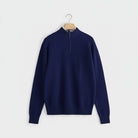 Cavendish 100% Cashmere 1/4 Zip Sweater - Crown & Envy
