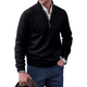 Cillian Elegant Zipped Sweater - Crown & Envy