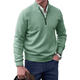 Cillian Elegant Zipped Sweater - Crown & Envy