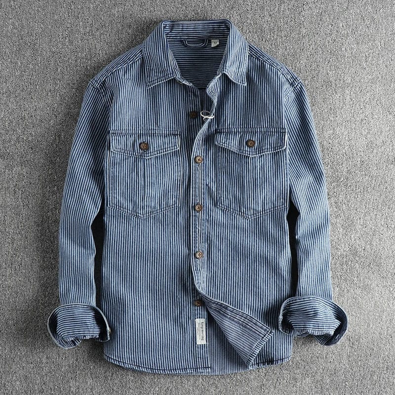 Clark Dumont Vintage Denim Shirt - ENVI