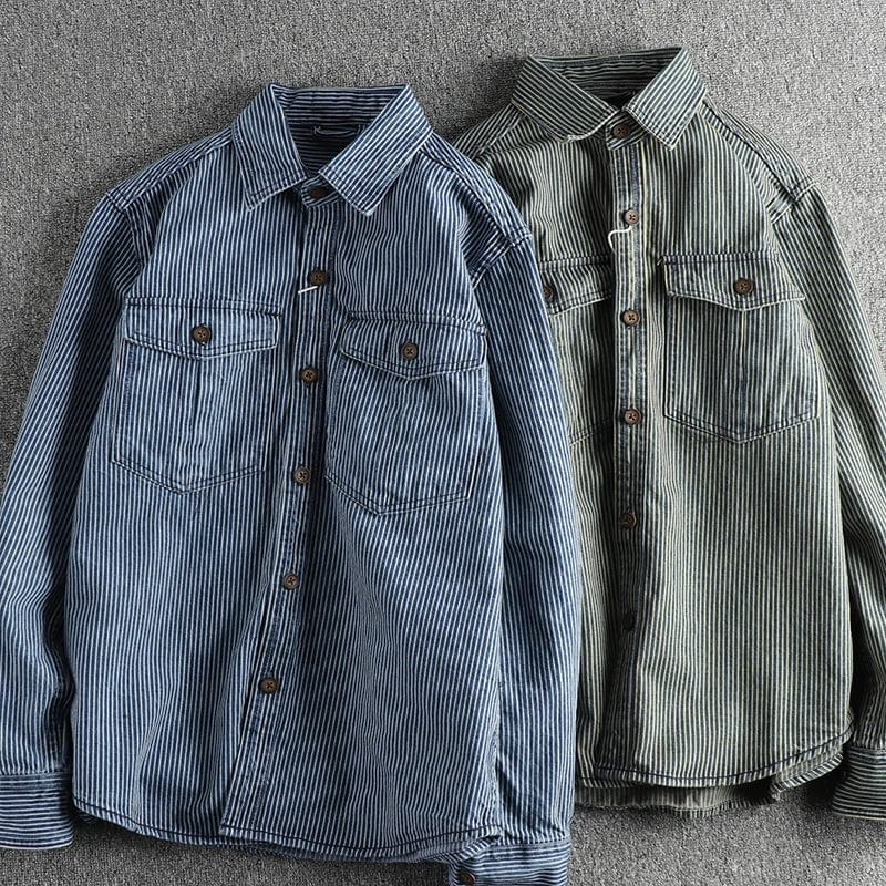 Clark Dumont Vintage Denim Shirt - ENVI