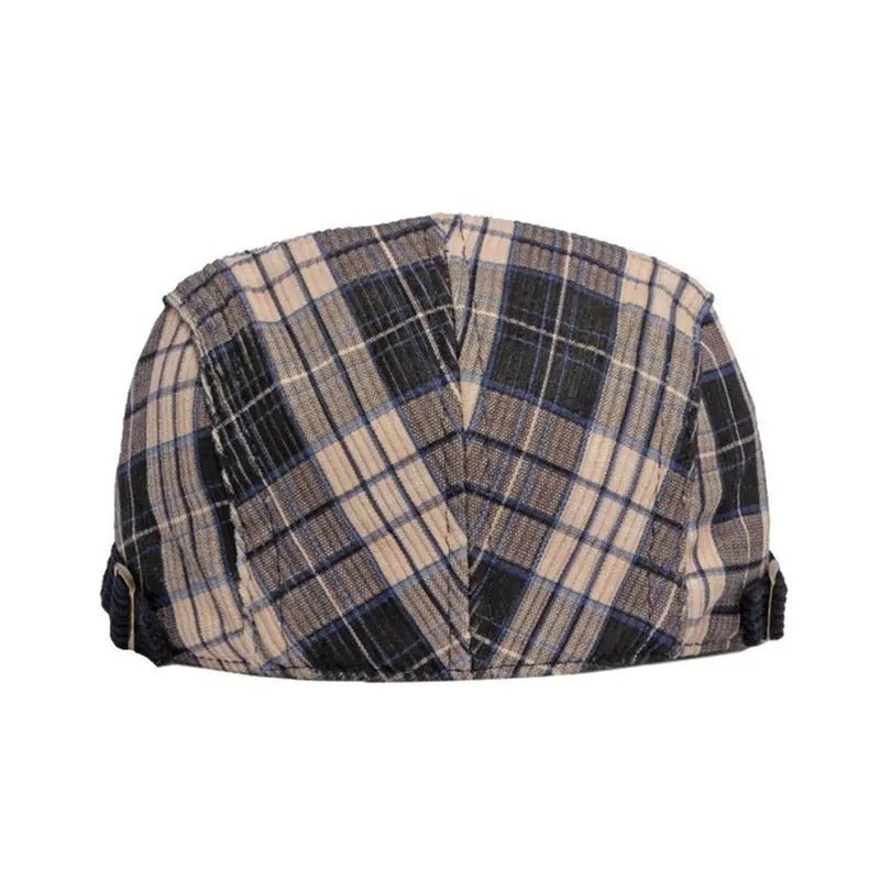 Four Seasons Check Flat Caps - Crown & Envy