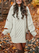 Franny Cable Knit Sweater - Crown & Envy