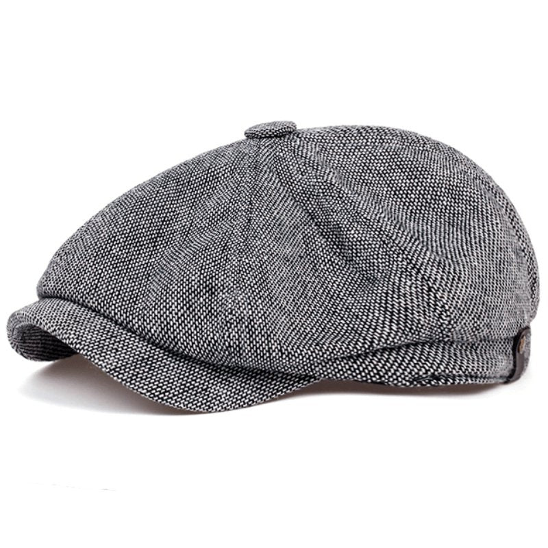 Hampton Baker Boy Hat Castlebay Grey - Crown & Envy