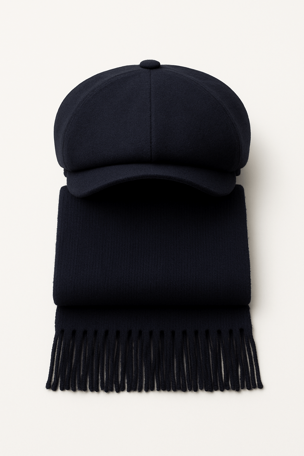 Hampton Baker Boy & Merino Wool Scarf Autumn Set - Crown & Envy