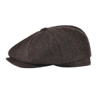 Hampton Wool Baker Boy Herringbone - Crown & Envy
