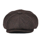 Hampton Wool Baker Boy Herringbone - Crown & Envy