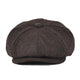 Hampton Wool Baker Boy Herringbone - Crown & Envy