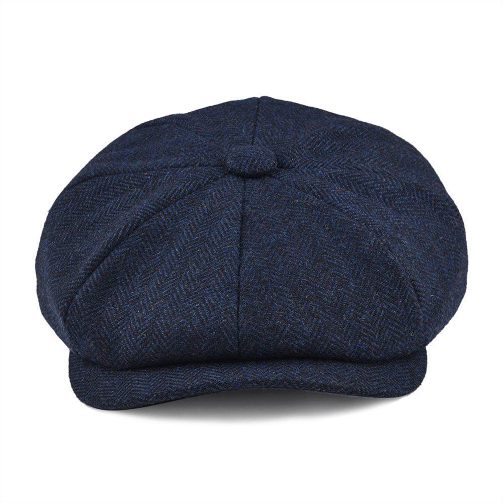Hampton Wool Baker Boy Herringbone - Crown & Envy
