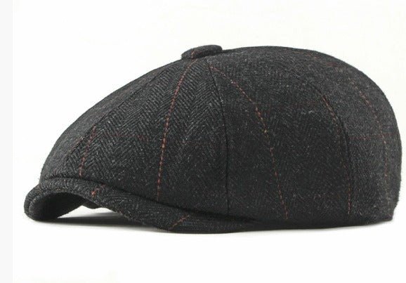 Hampton Wool Baker Boy - Plaid - Crown & Envy