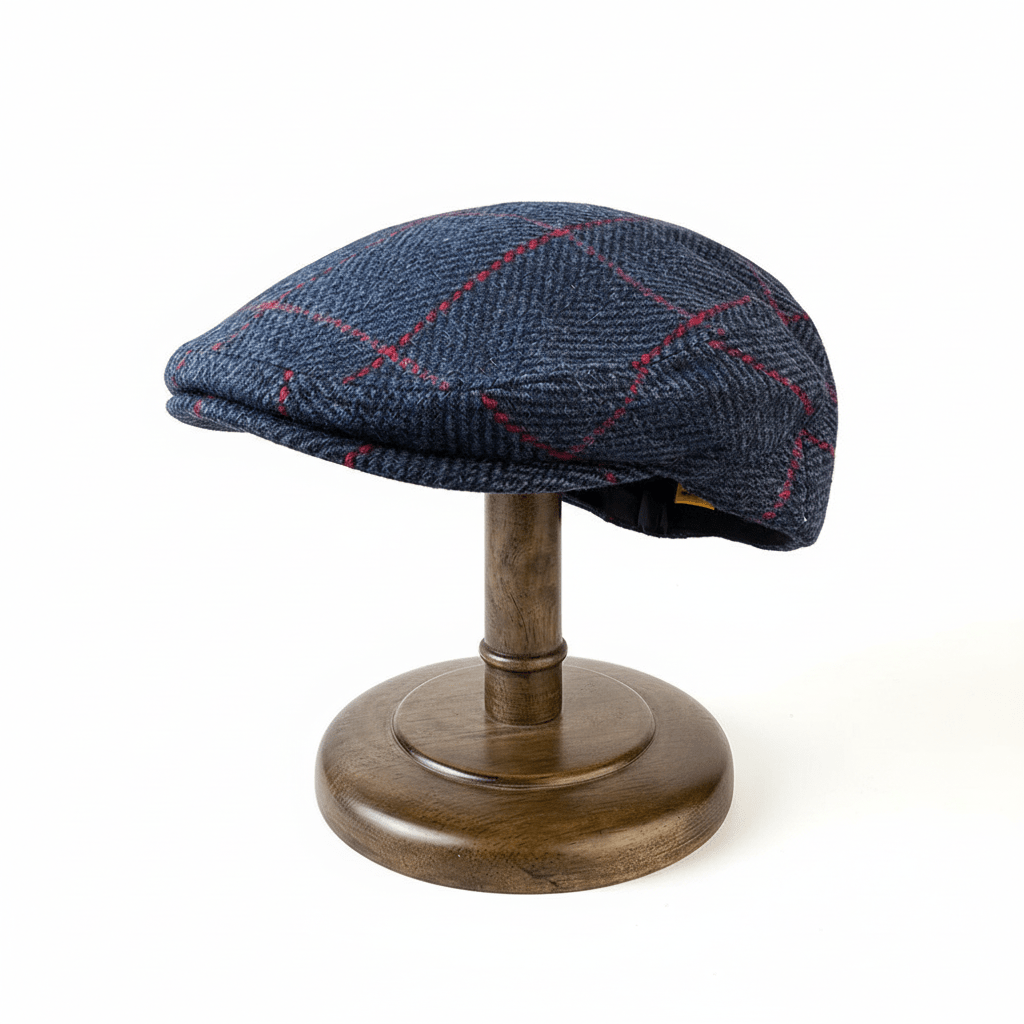 Harrington Wool Flat Cap - Crown & Envy