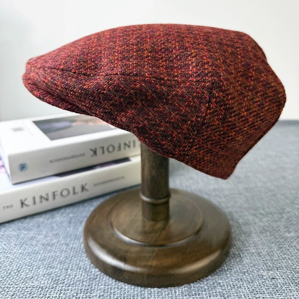 Harrington Wool Flat Cap - Crown & Envy
