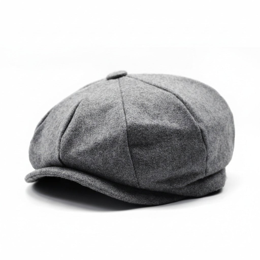 Henley Wool Newsboy - Crown & Envy